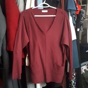 Maroon Sweater